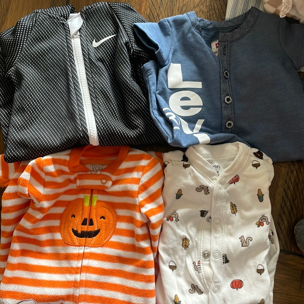 Boys clothes newborn + 3 m